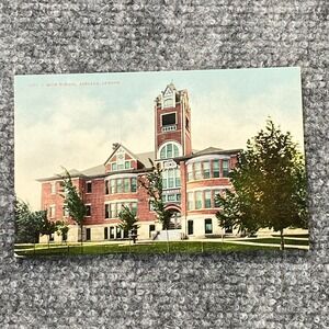 Vtg Ashland Oregon Postcard High School Building Unposted C1910s‎